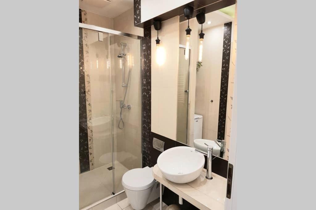 Cozy Modern Studio Green Apartment In Old Town Krasków Εξωτερικό φωτογραφία