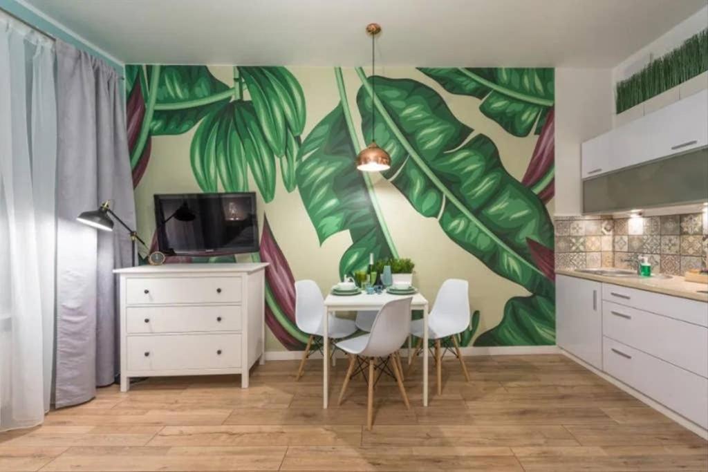 Cozy Modern Studio Green Apartment In Old Town Krasków Εξωτερικό φωτογραφία