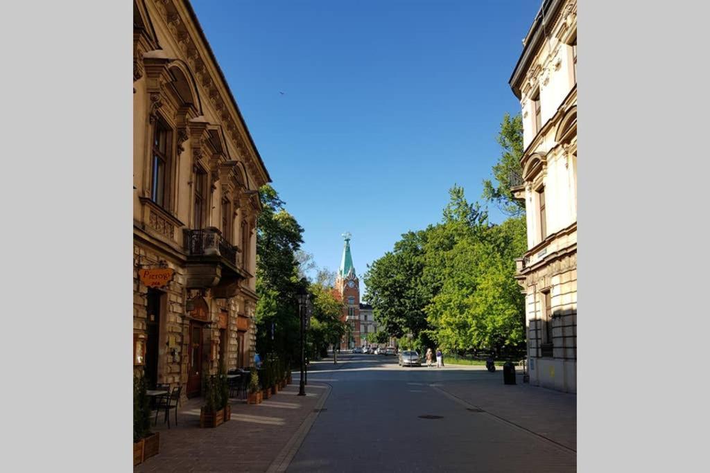 Cozy Modern Studio Green Apartment In Old Town Krasków Εξωτερικό φωτογραφία