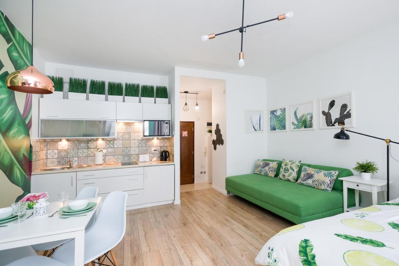 Cozy Modern Studio Green Apartment In Old Town Krasków Εξωτερικό φωτογραφία