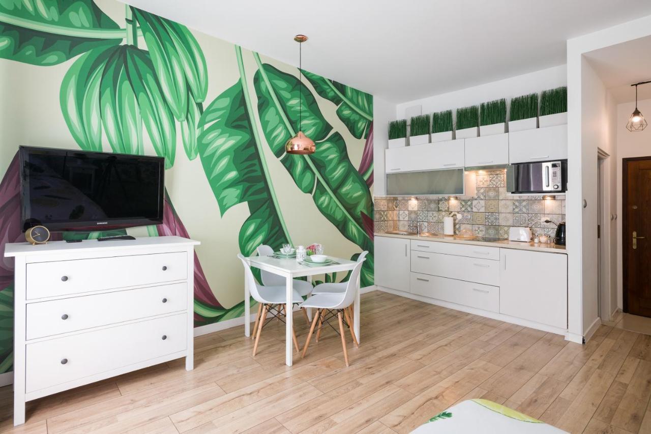 Cozy Modern Studio Green Apartment In Old Town Krasków Εξωτερικό φωτογραφία
